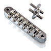 VANSON Chrome Roller Saddle Bridge for Gibson Les Paul, SG, ES Dot, Gretsch Bigsby for USA Spec Guitars
