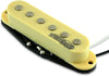 Wilkinson M-Series WOHS 'HOT' Ivory Single Coil Pickup Set for Stratocaster Guitars (SET, Ivory)