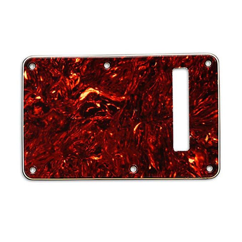 VANSON 3-Ply Marbled Tort Premium Quality Tremolo Cover Backplate to fit Fender USA, MEX Stratocaster Strat