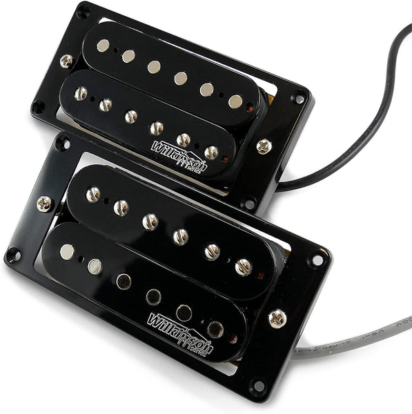 Wilkinson M-Series WOHHB 'HOT' Black Neck & Bridge Humbucker Set for Gibson, Epiphone etc. (SET)