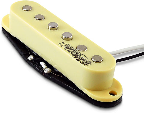 Wilkinson M-Series WOVS Ivory Vintage 60's Staggered Single Coil Neck Pickup for Stratocaster Guitars (Neck, Ivory)