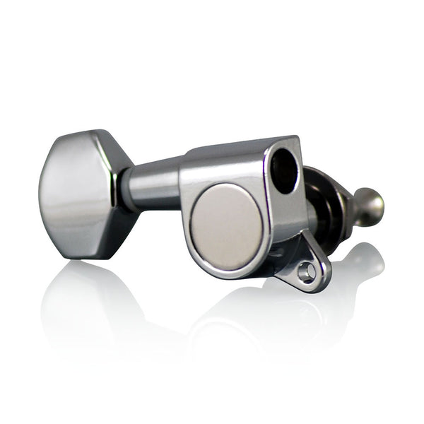 VANSON VN-07 Chrome Left Handed Tuners / Machine Heads for Stratocaster, Telecaster, Jackson, Ibanez, BC Rich, Schecter