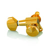 VANSON V07SP LOCKING Gold Left Handed Tuners / Machine Heads for Stratocaster, Telecaster, Jackson, Ibanez, BC Rich, Schecter