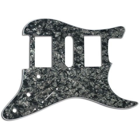 VANSON 3-Ply Black Pearl Premium Quality HSH Scratchplate Pickguard DIRECT FIT for USA, MEX Fender Stratocaster