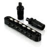 VANSON Black Roller Saddle Bridge for Epiphone Les Paul, SG, ES, Dot, Bigsby T-O-M