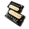 Wilkinson M-Series WOHZB 'HOT' Zebra Humbucker Set for Gibson, Epiphone etc. (SET, Black Mounting Ring)